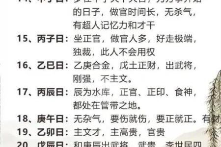 财运好的八字出生时辰论命 八字时辰与财运的关系研究